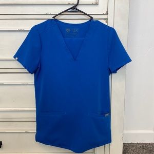 Royal Blue Figs scrub set